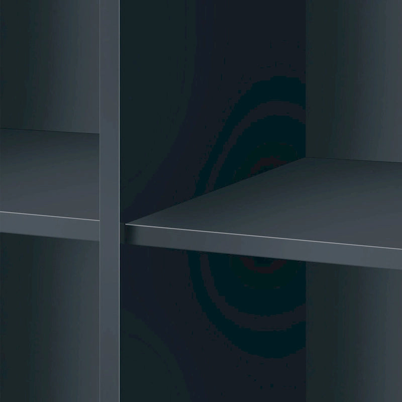 Modern Light Luxury Sideboard with Glass Doors and Drawers