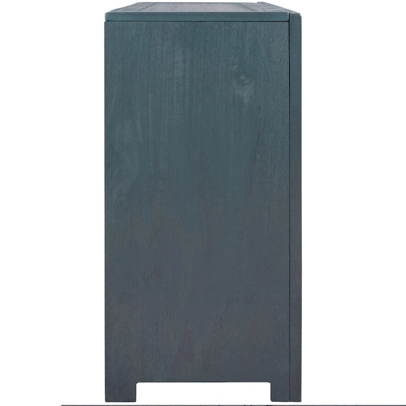 Vintage Style 2-Door Accent Cabinet with Adjustable Shelf