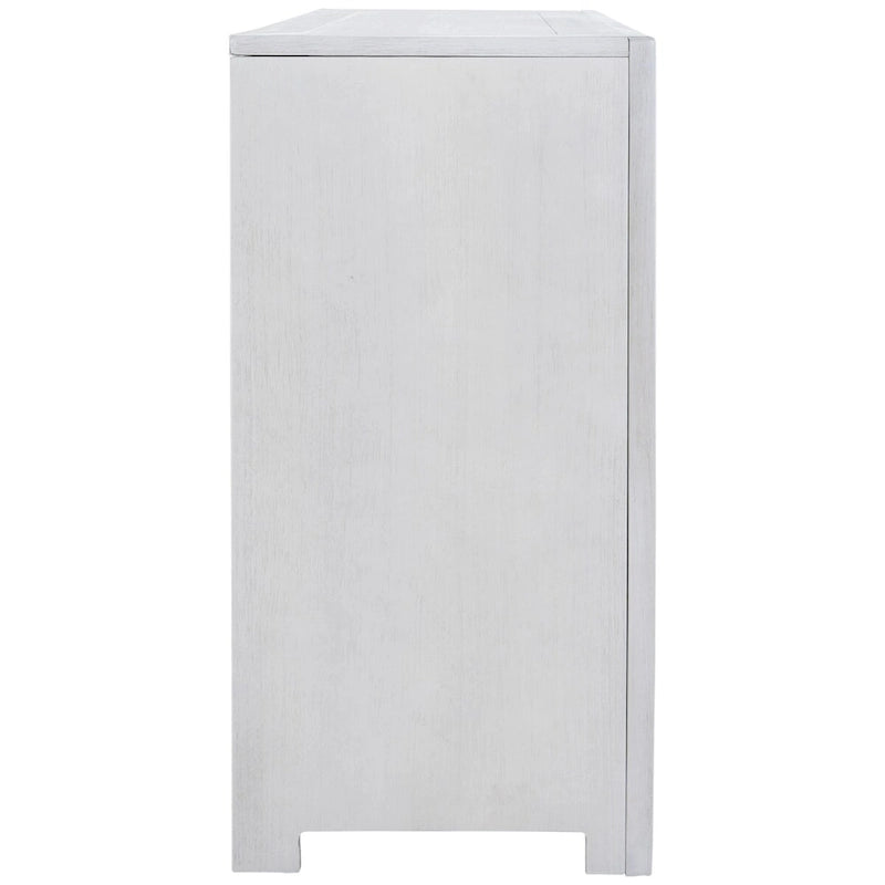Vintage Style 2-Door Accent Cabinet with Adjustable Shelf