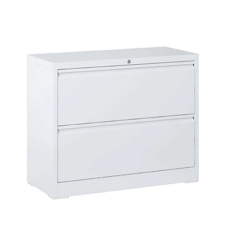 2-Drawer Lateral File Cabinet with Lock