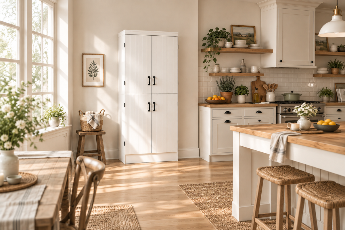 Pantry Cabinet - Full Room View